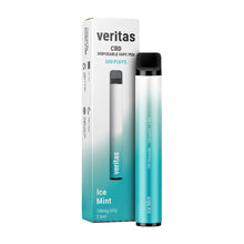 Load image into Gallery viewer, Veritas CBD Disposable Vape Pens - Ice Mint - 150mg CBD- 2.5ml